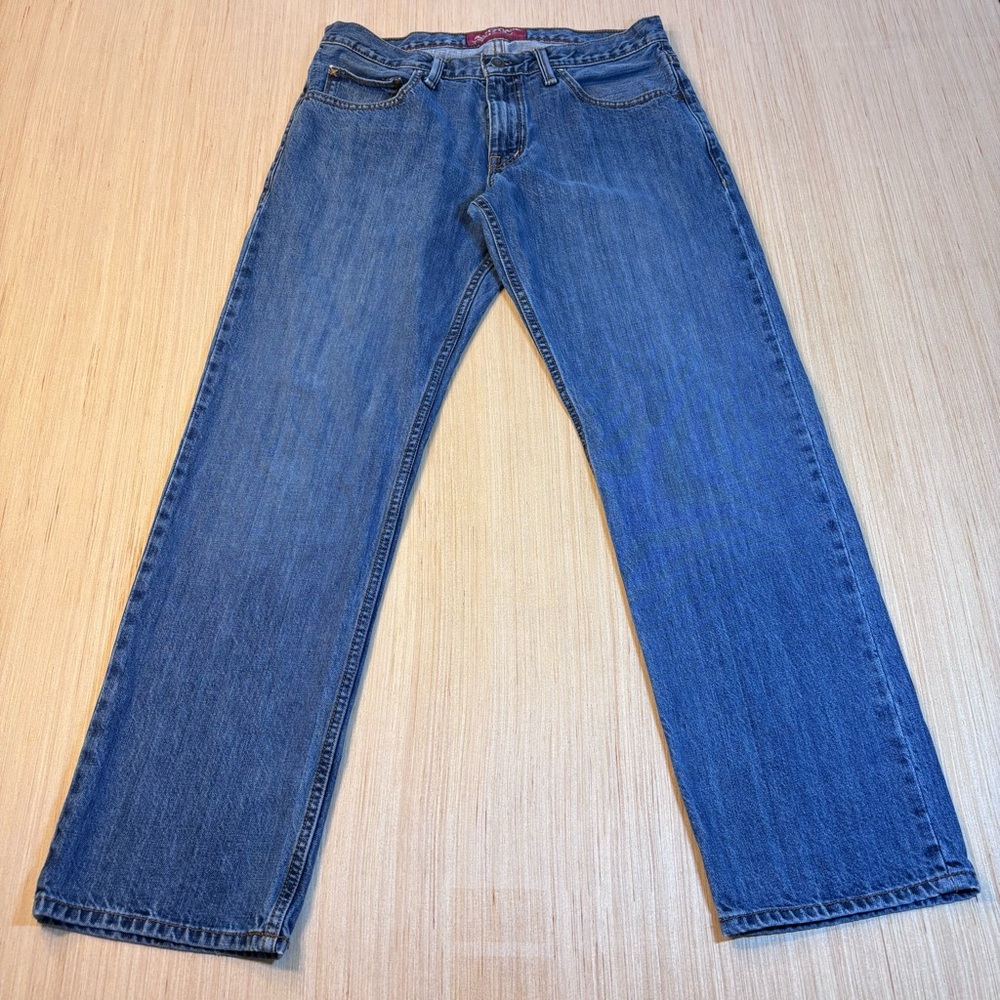 Arizona Jean Company Classic Blue Straight-Leg Jeans